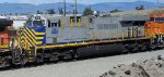 CN 3957 sports a neat scheme out at BNSF's Kaiser Fontana yard